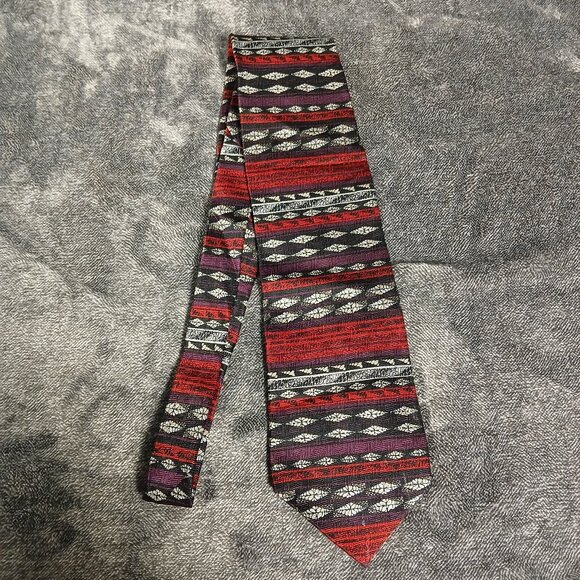 Ron Chereskin Mens Necktie Tie 100% Silk 60" Multi-Colored Design Classic 60" - Picture 1 of 6